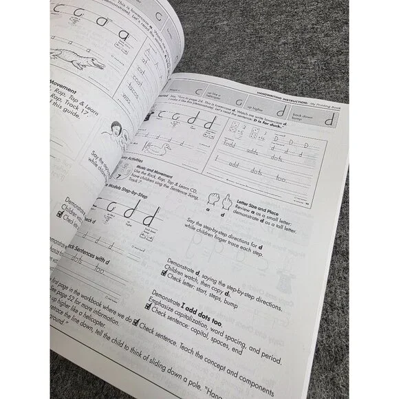 Handwriting Without Tears 1st Grade Printing Teachers Guide Jan Z. Olsen - Picture 5 of 5
